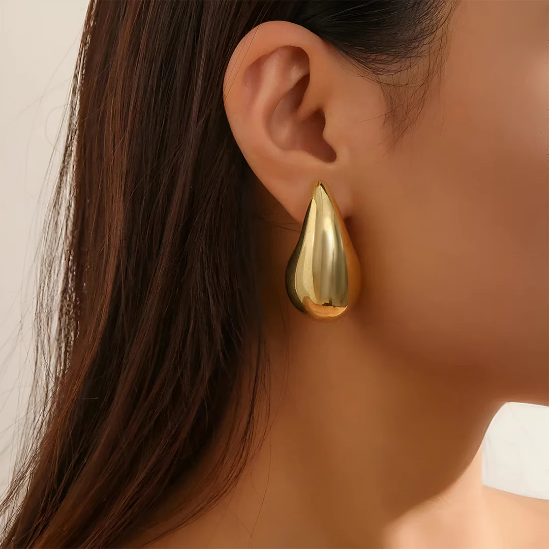 Amara Molten Drop Earrings
