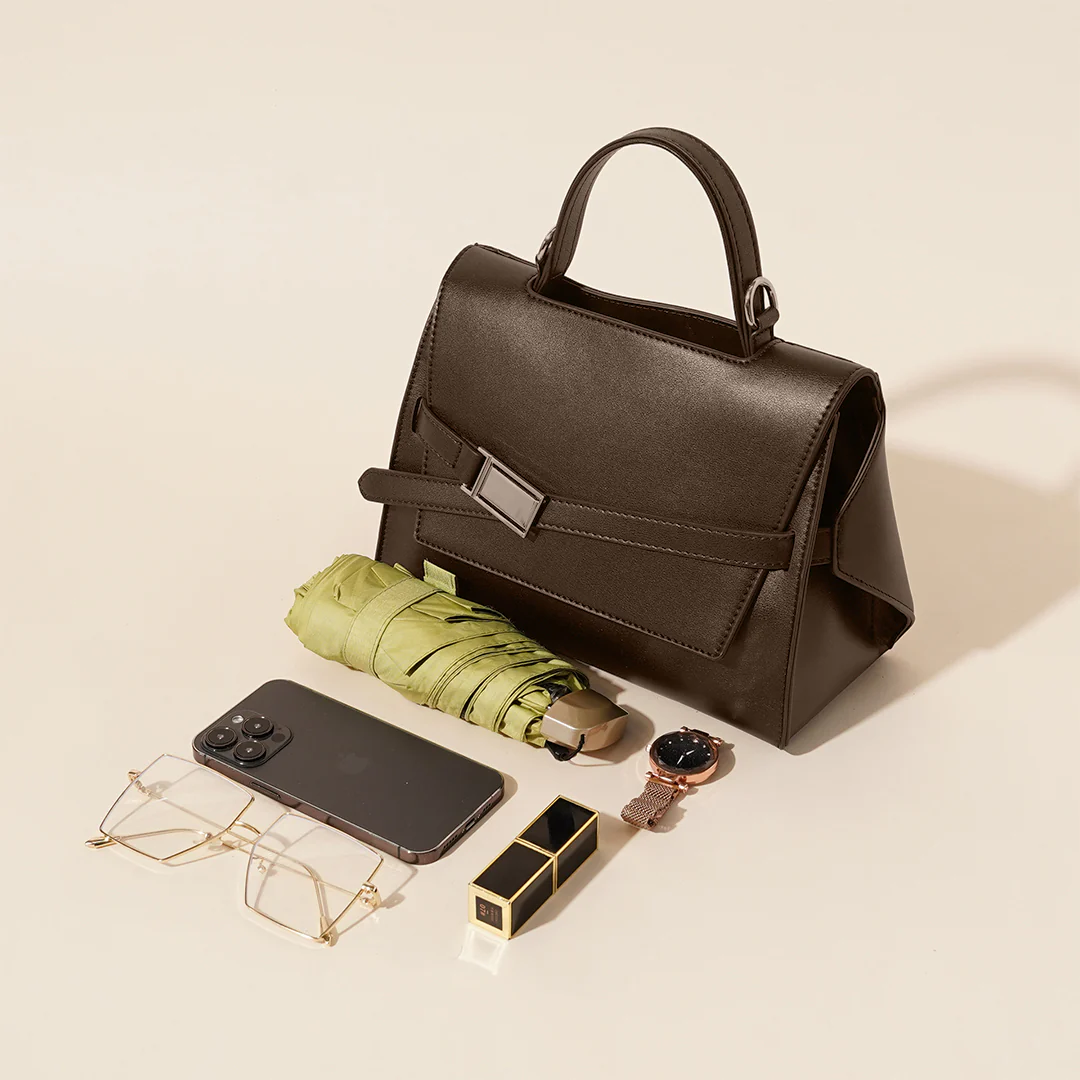 Elira Buckle Tote Bag