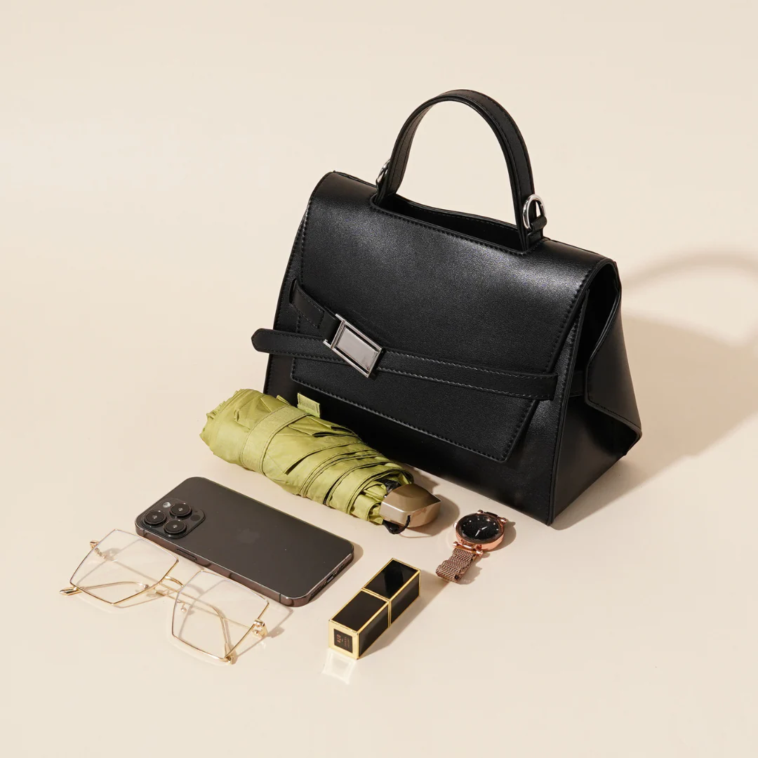 Elira Buckle Tote Bag