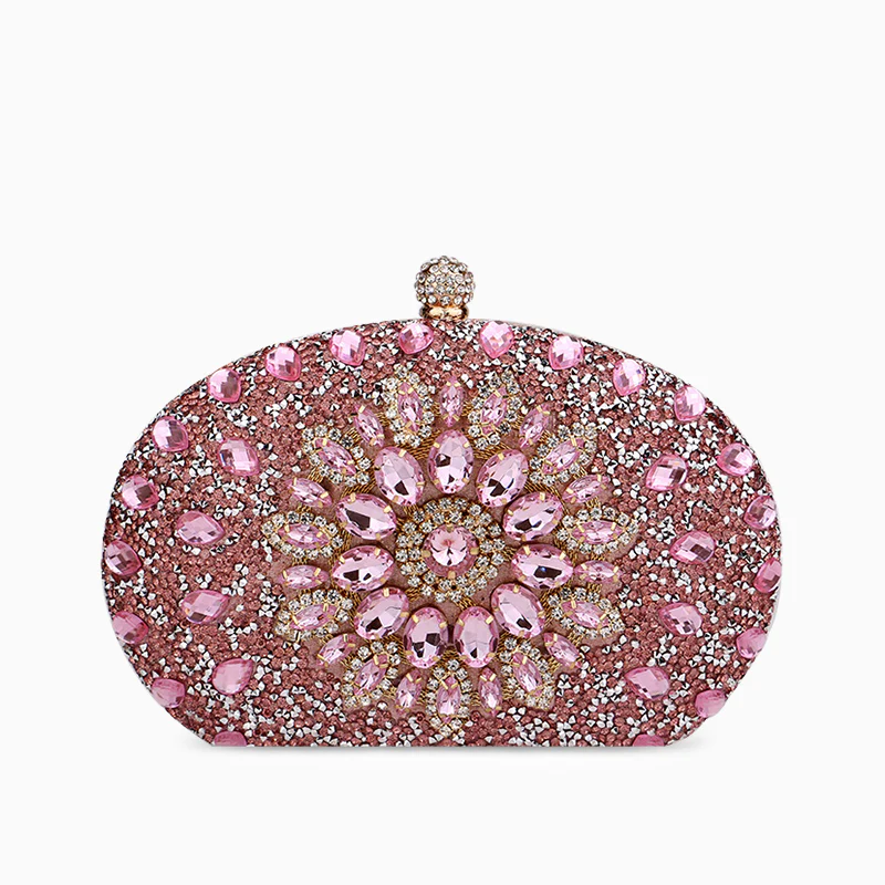 Meghan Diamond Encrusted Clutch Bag