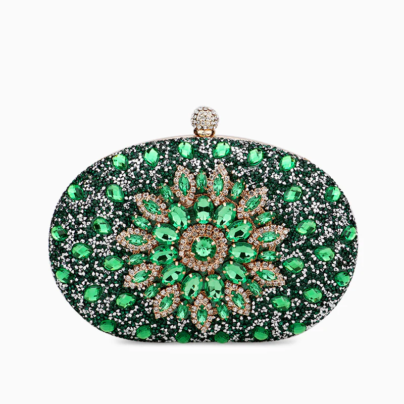 Meghan Diamond Encrusted Clutch Bag
