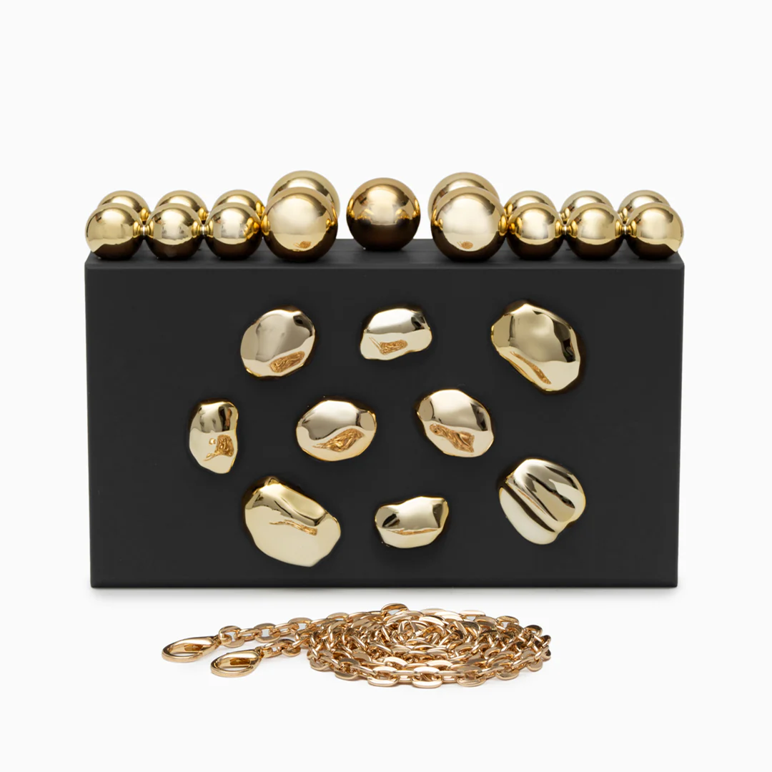 Verdant Orbit Clutch Bag
