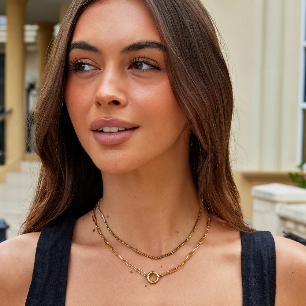 Lexi Gold Crystal Necklace