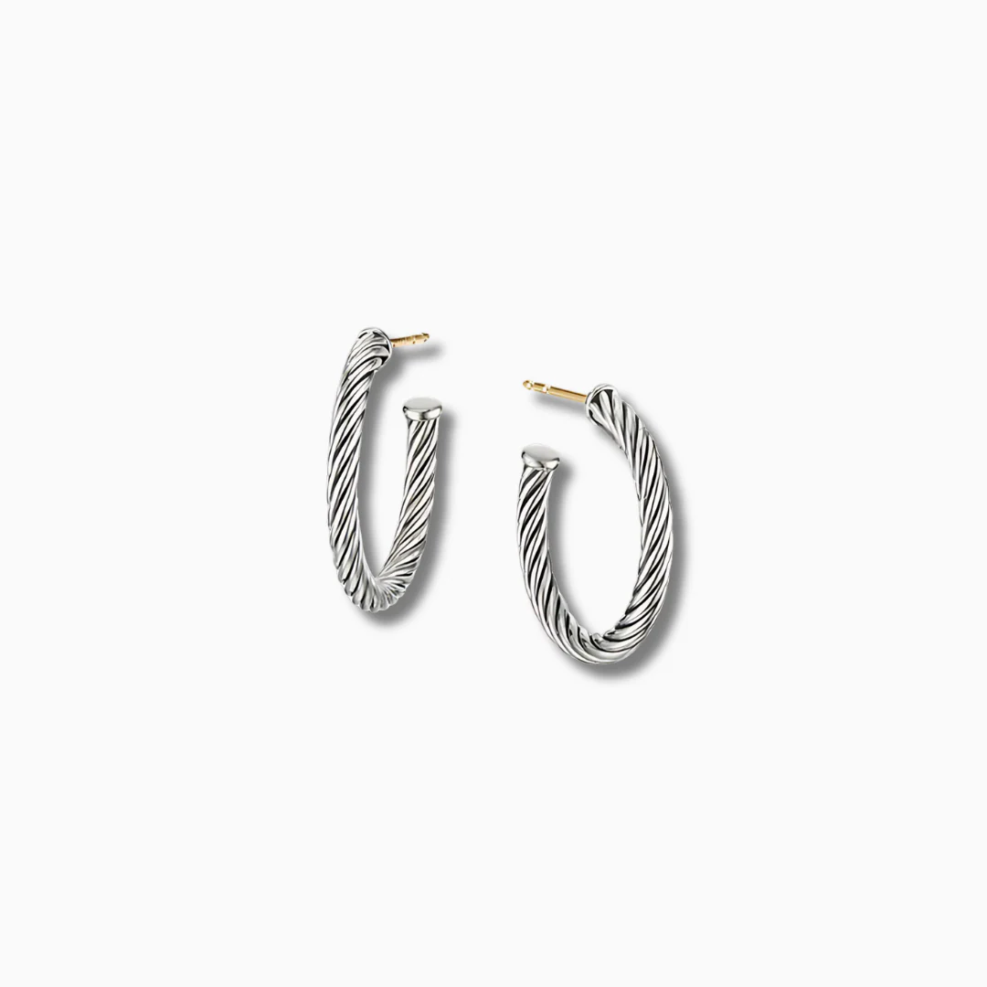 Helix Twist Hoops