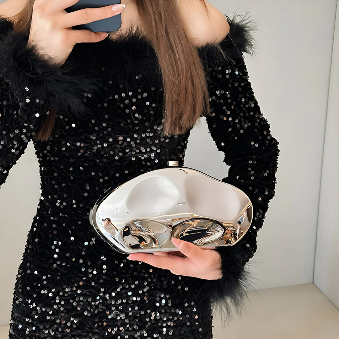 Alba Acrylic Clutch Bag