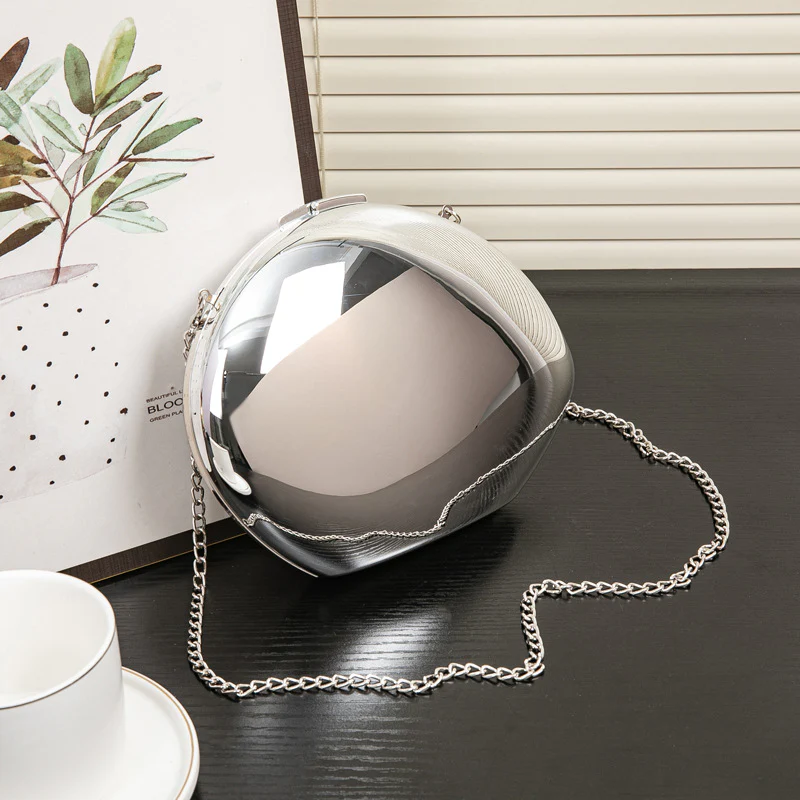 Lustre Dome Clutch Bag