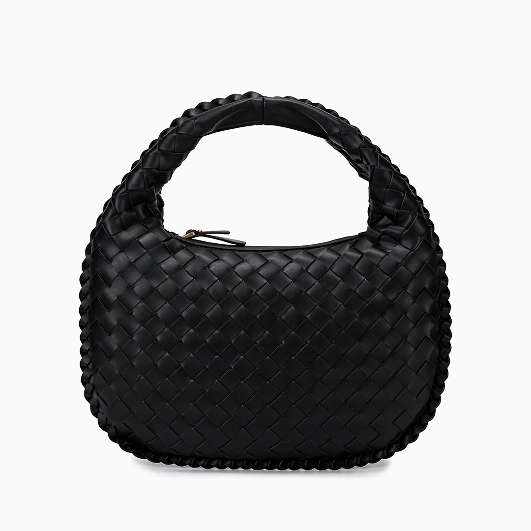Olga Woven Shoulder Bag