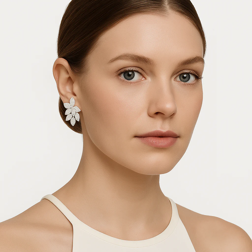 Petal Glint Studs