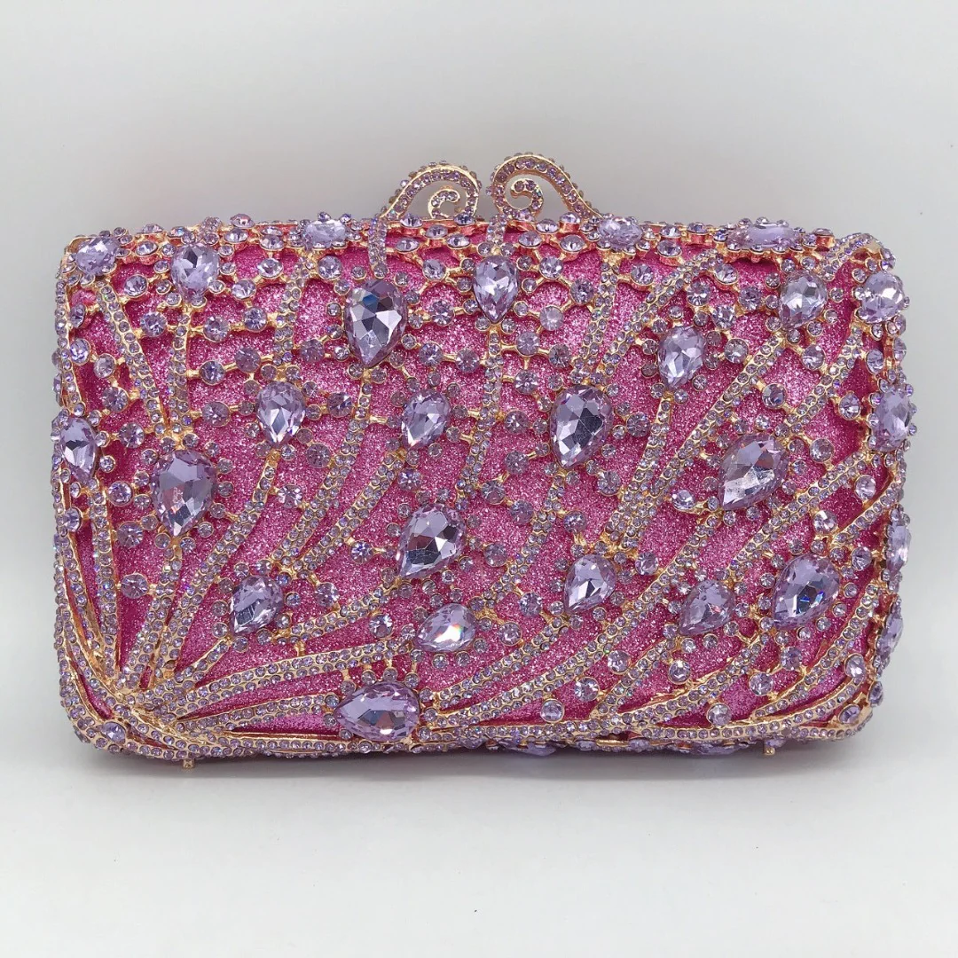 (CS) Siena Rhinestones Clutch Bag