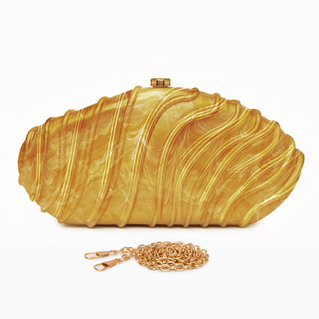 Ravyn Shell Clutch Bag