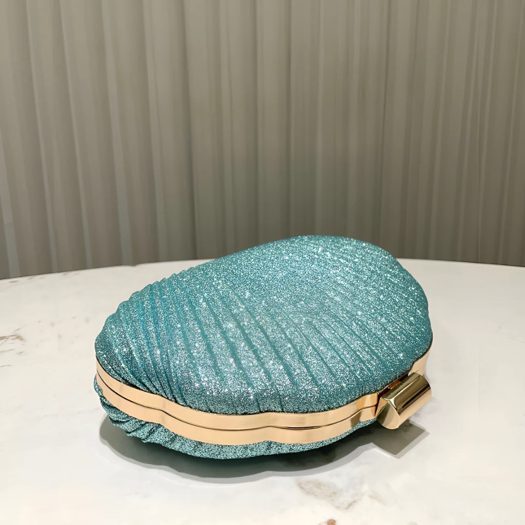 Ocean Bloom Clutch Bag