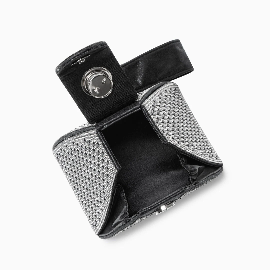 (CS) Crystal Pyramid Handbag