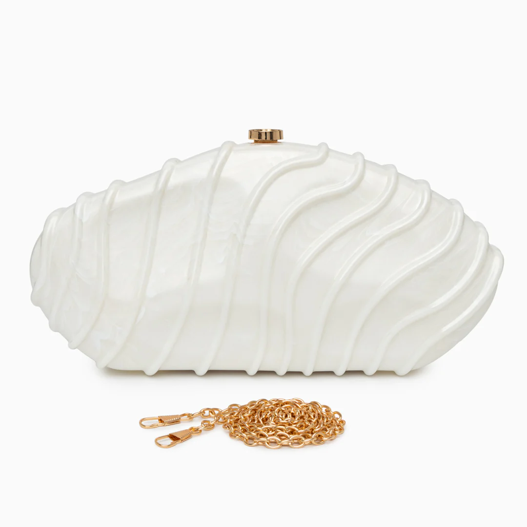 Ravyn Shell Clutch Bag