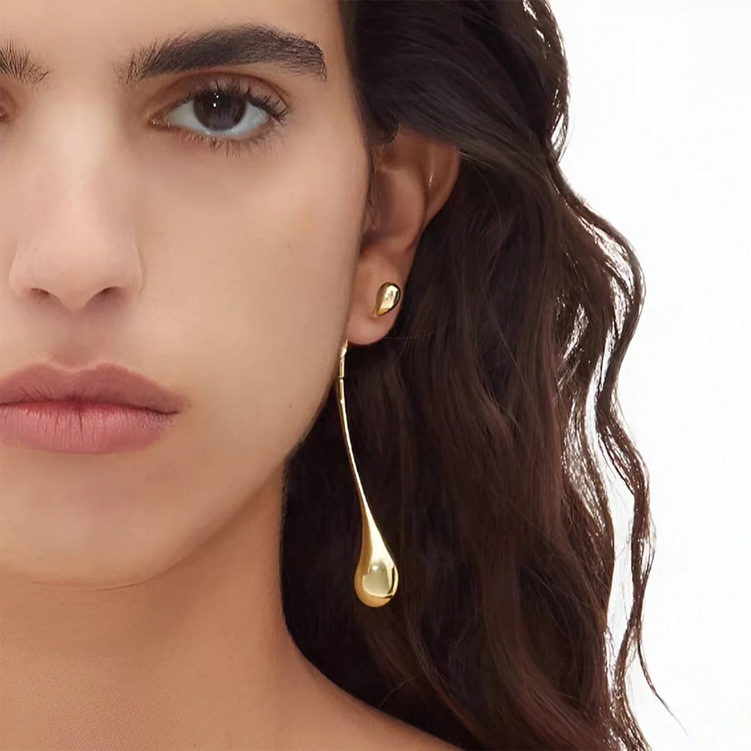 Camille Elongated Drop Earrings