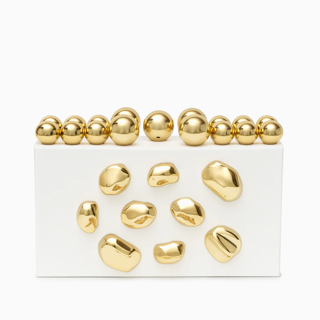 Verdant Orbit Clutch Bag