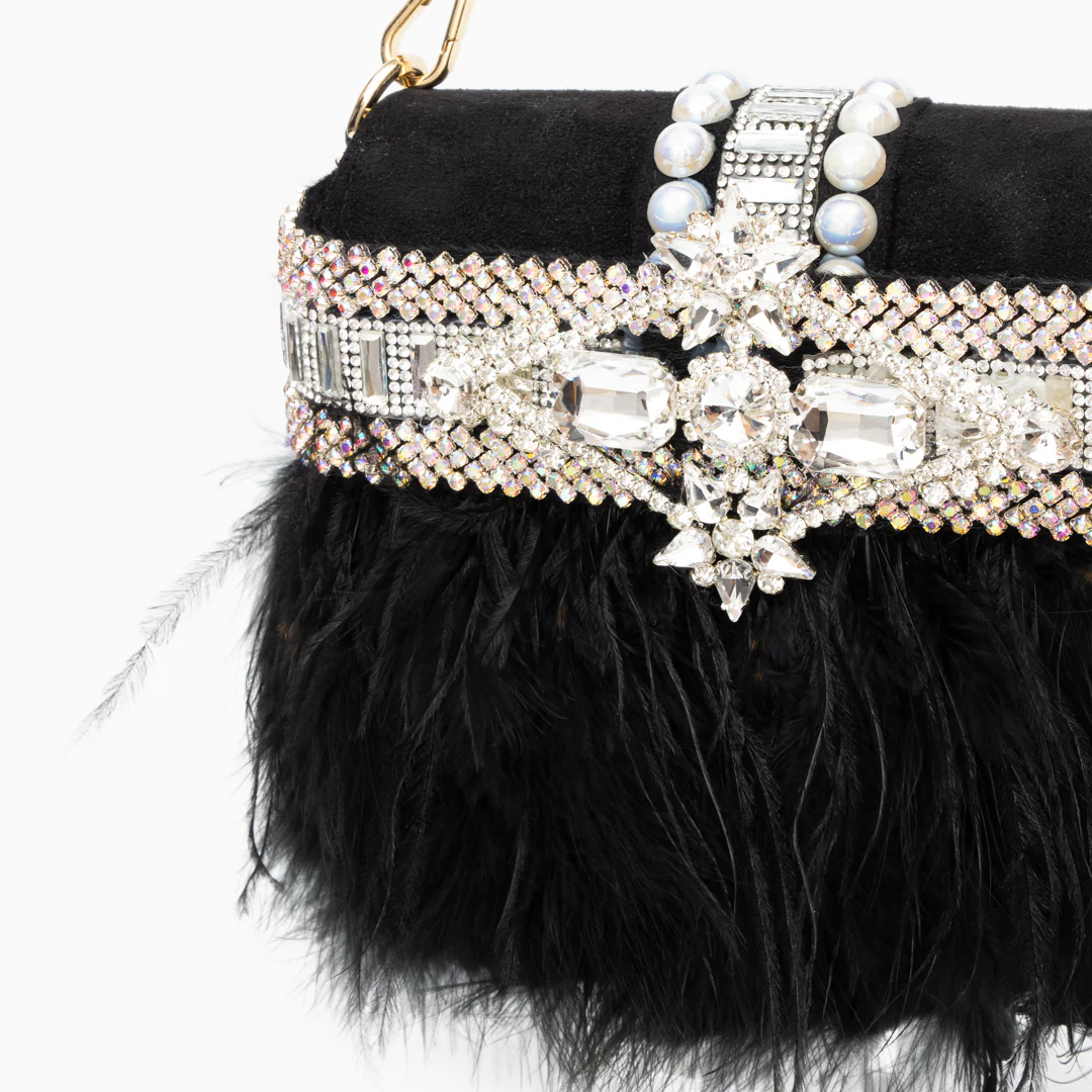 Velora Feather Handbag