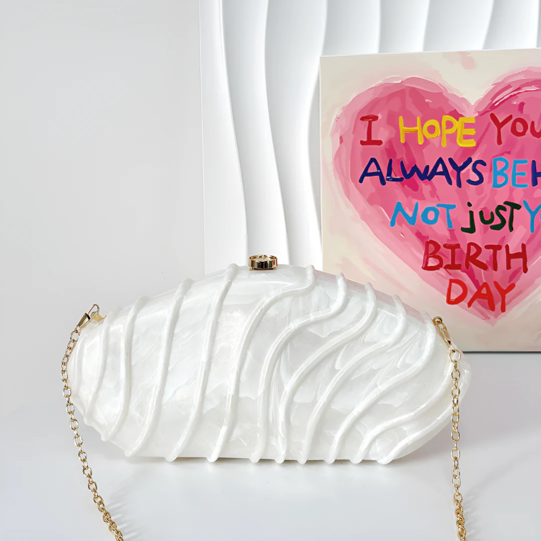 Ravyn Shell Clutch Bag