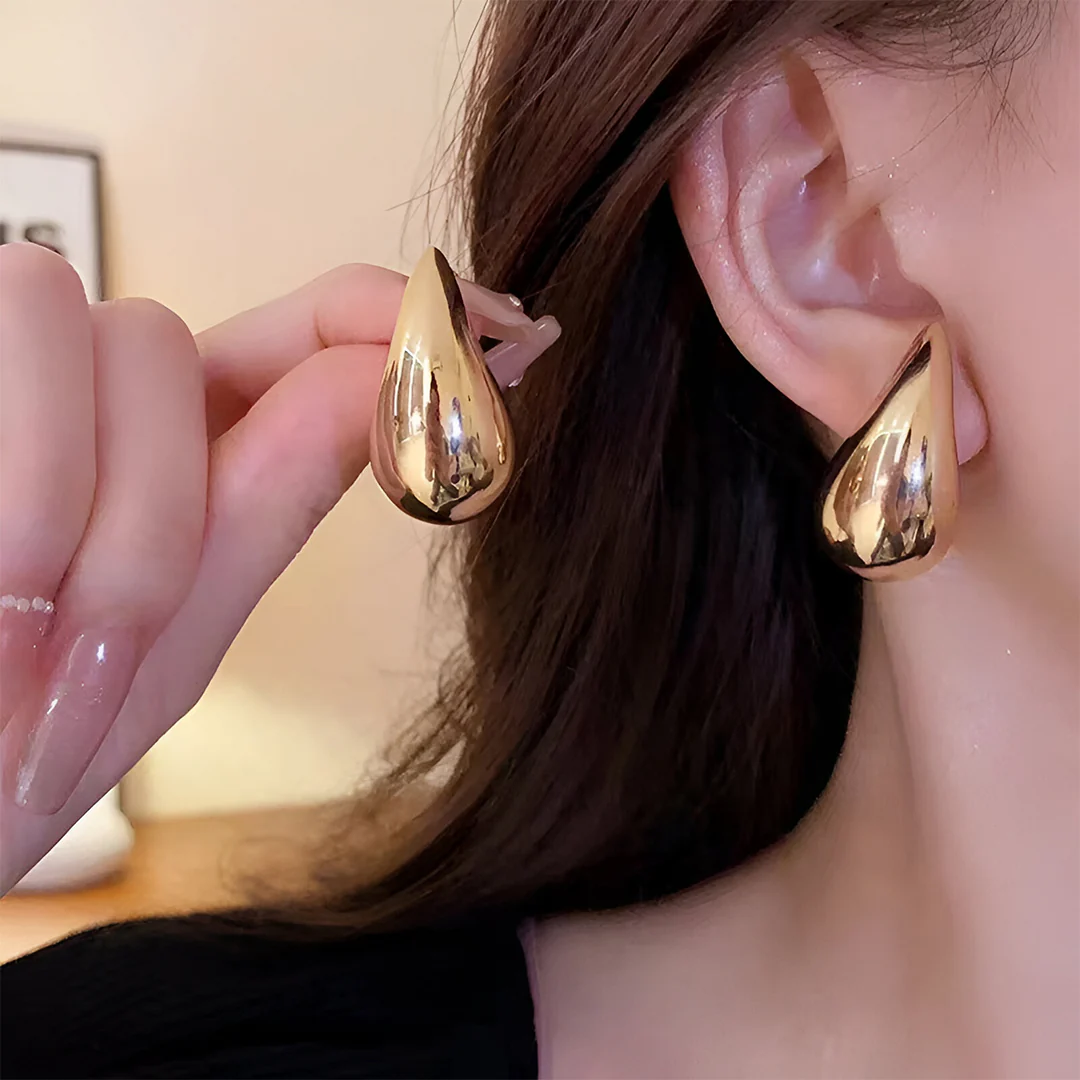 Amara Molten Drop Earrings