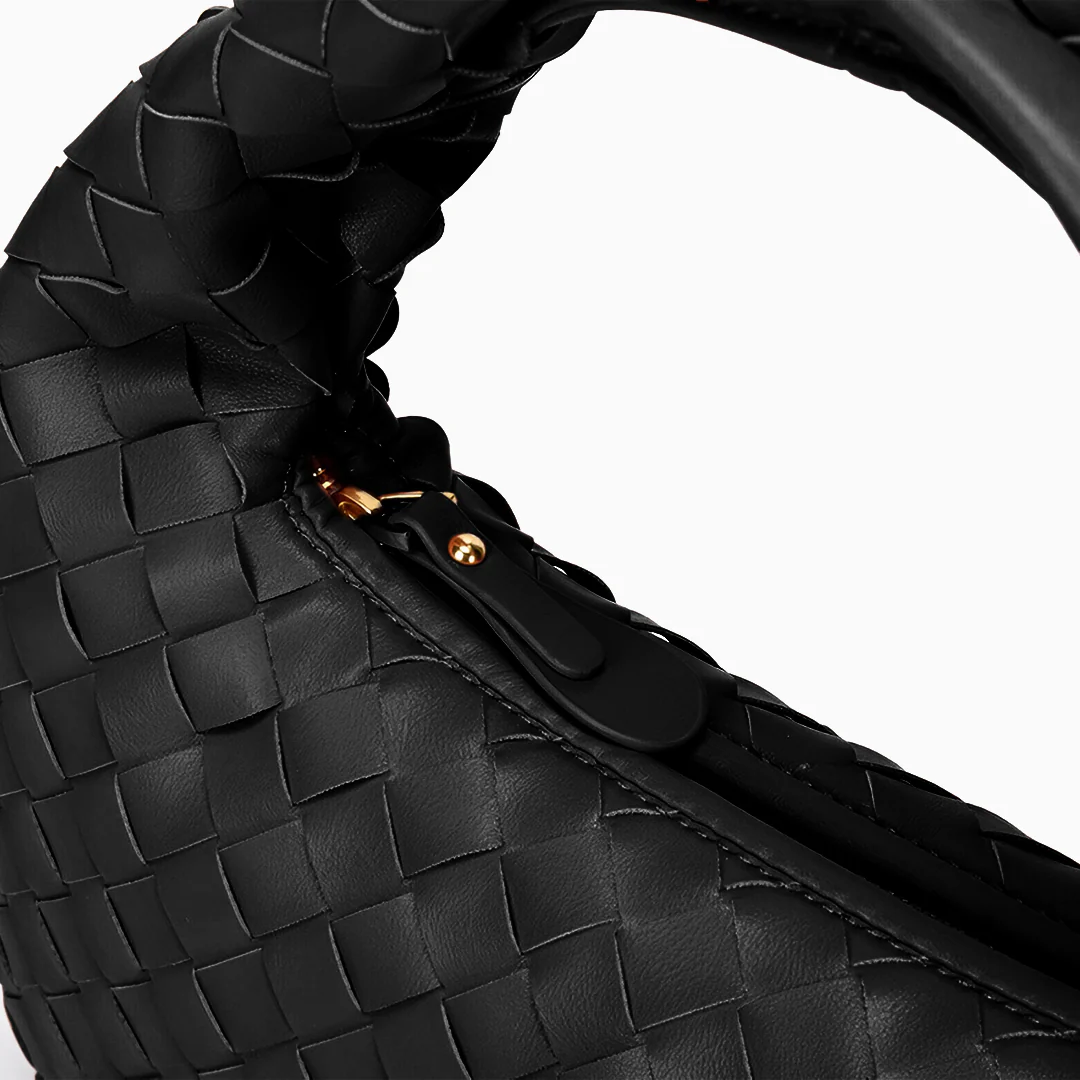 Olga Woven Shoulder Bag