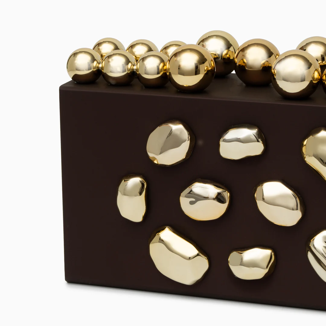 Verdant Orbit Clutch Bag