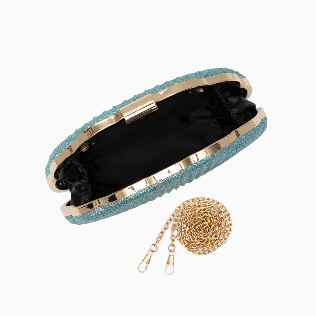 Ocean Bloom Clutch Bag