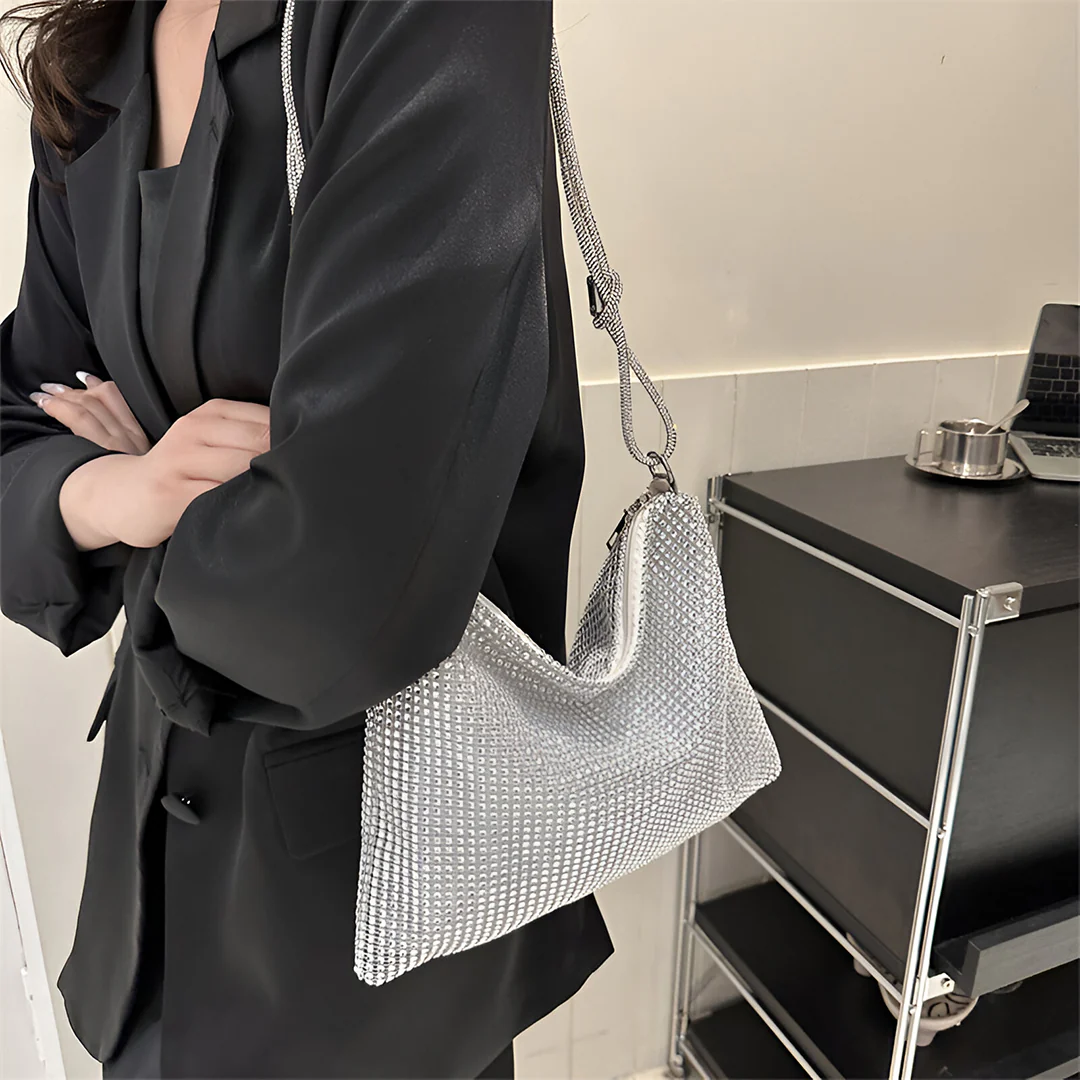 Venus Rhinestone Shoulder Bag