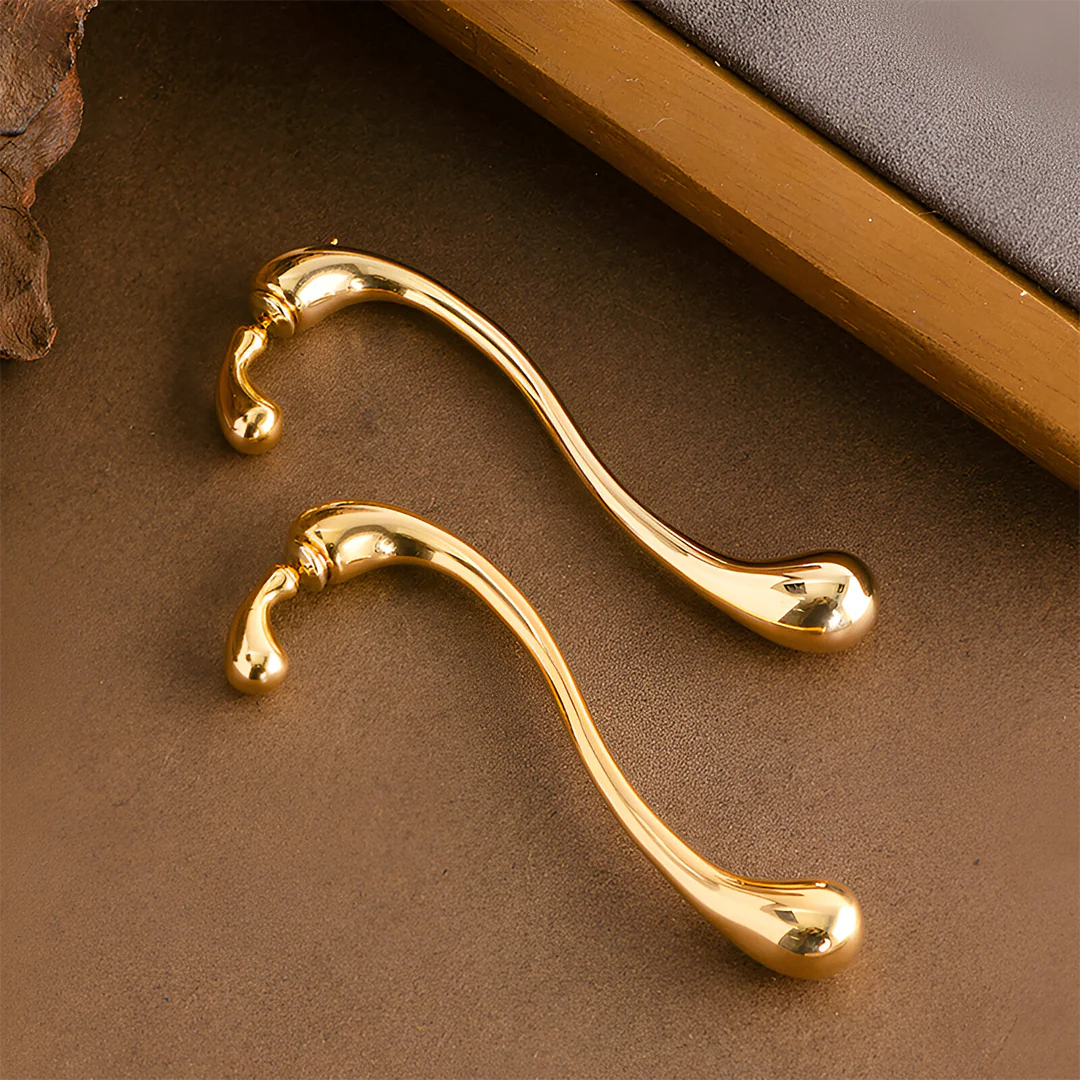 Camille Elongated Drop Earrings