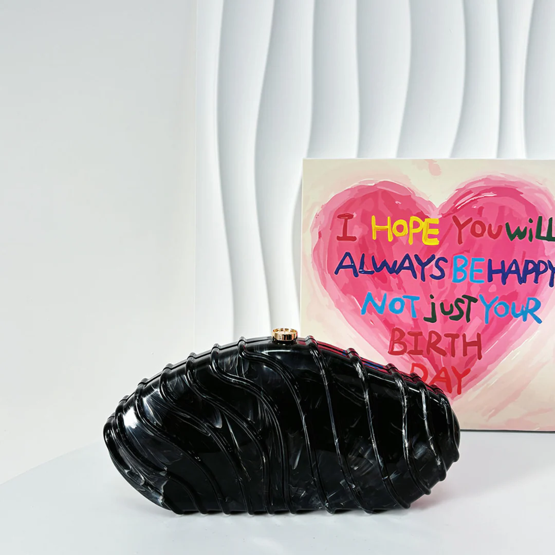 Ravyn Shell Clutch Bag