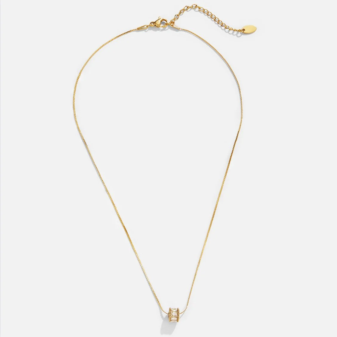Gigi Crystal 18K Gold Necklace