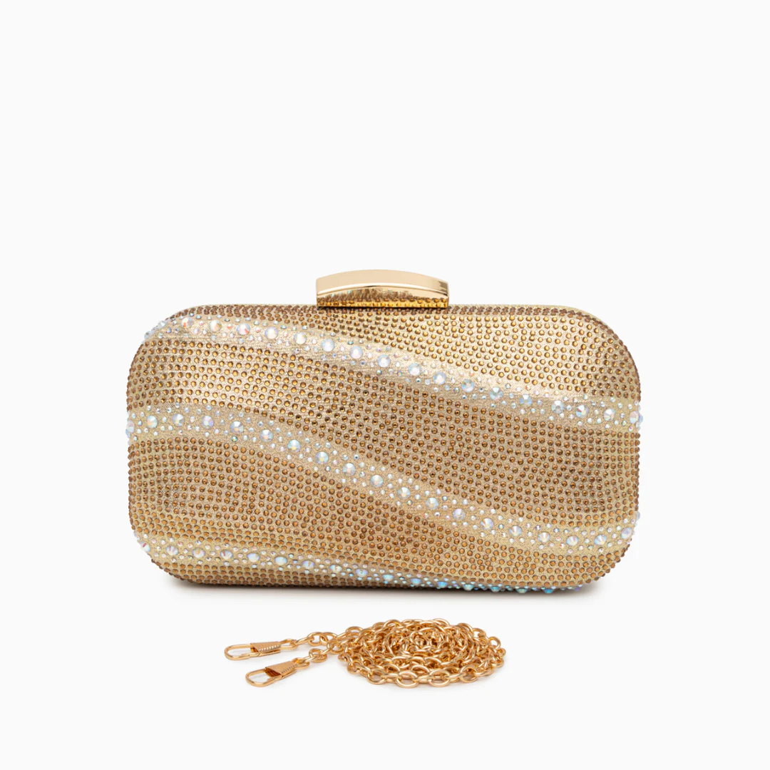 Emerald Glitz Clutch Bag