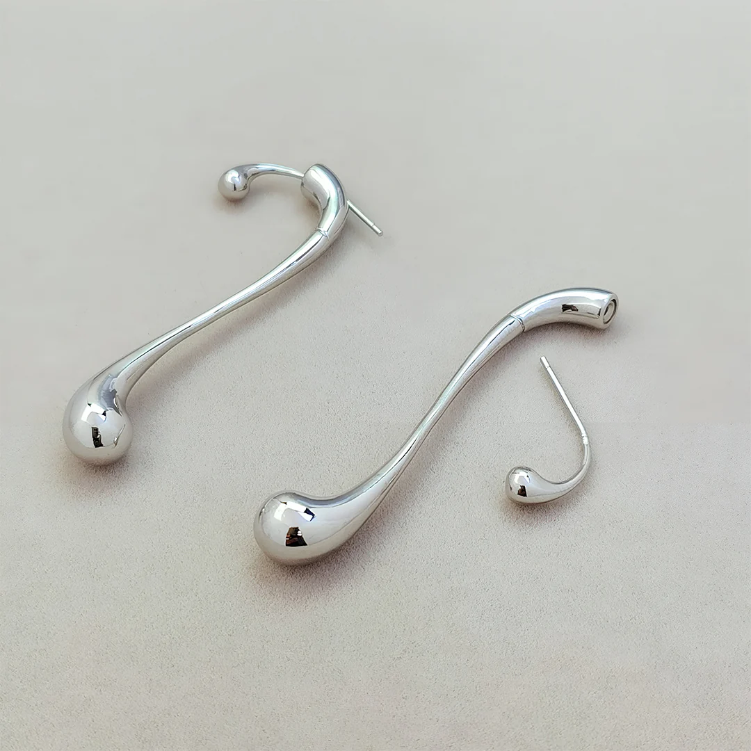 Camille Elongated Drop Earrings