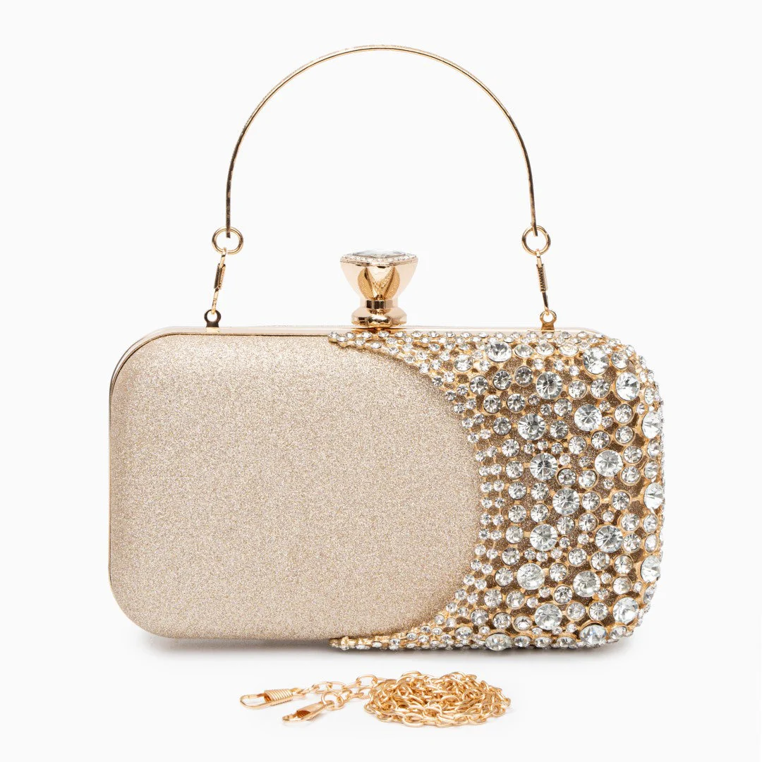 (CS) Majestic Diamond Clutch Bag