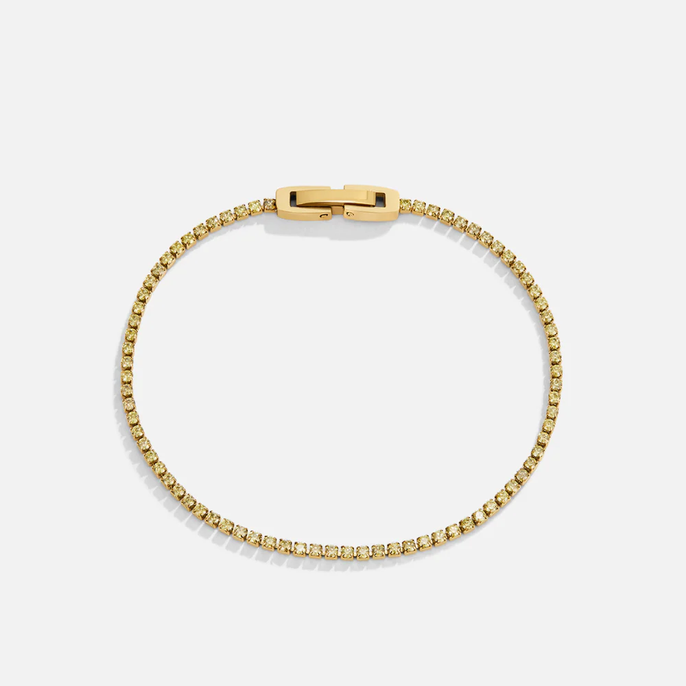 Keana Peridot Crystal Bracelet