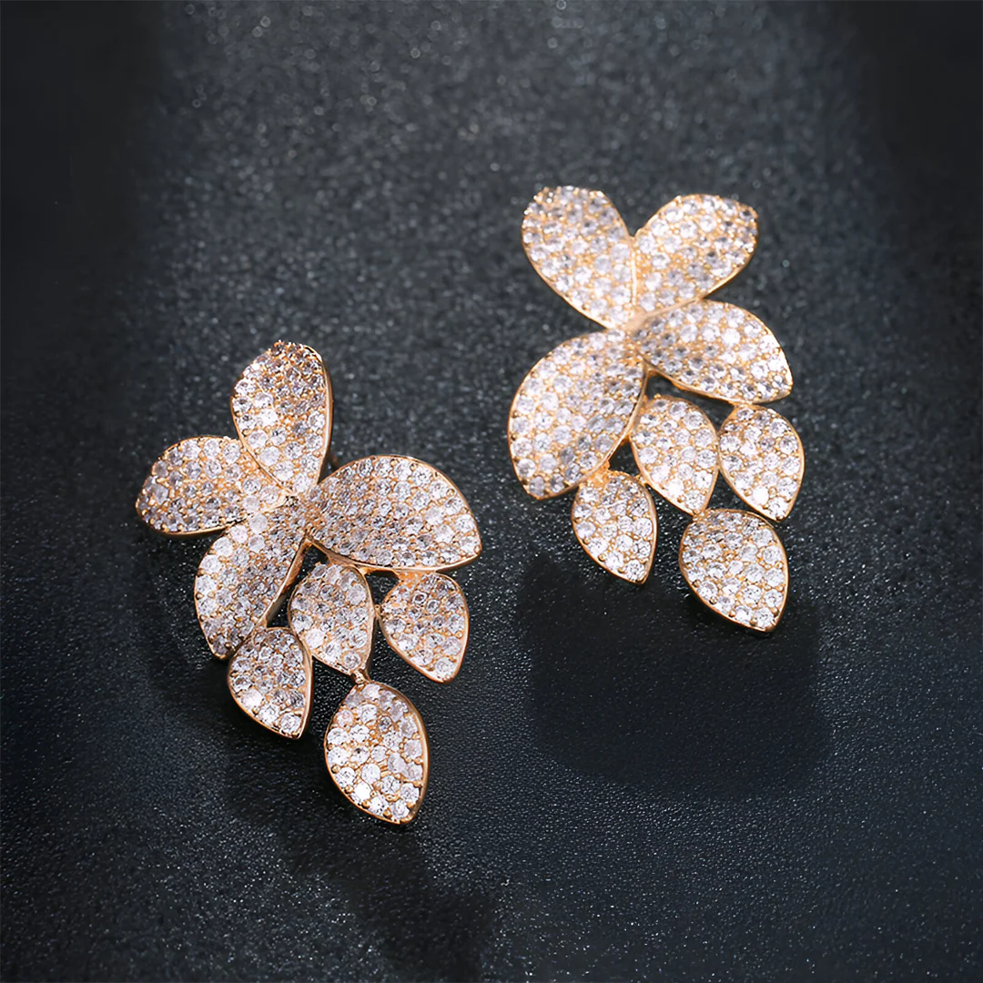 Petal Glint Studs