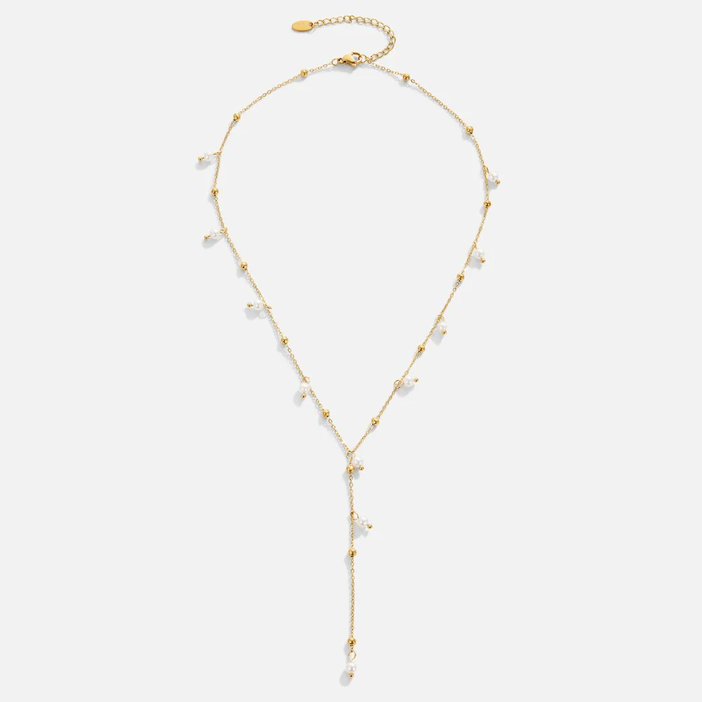 Freshwater Lariat Drop Necklace