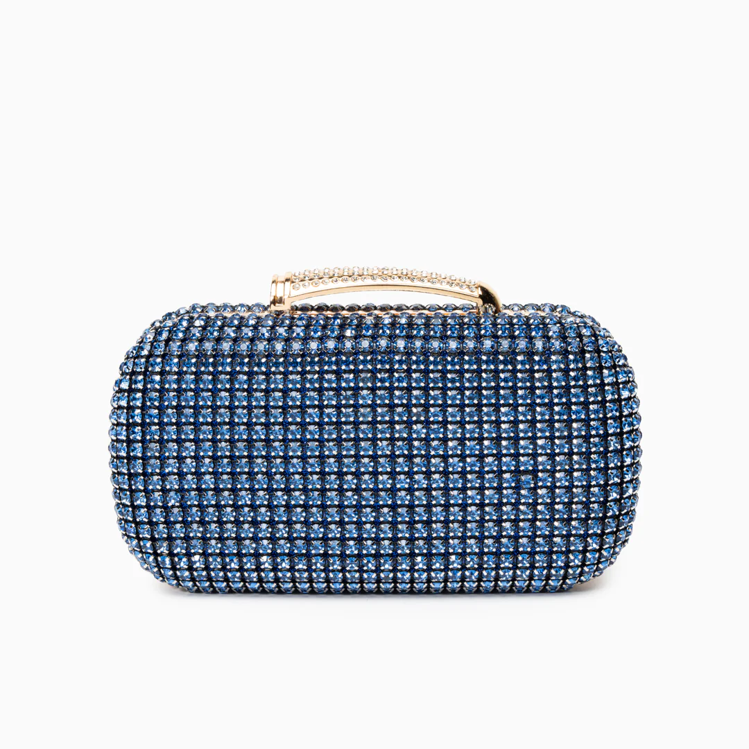 (CS) Sara Diamond Encrusted Clutch Bag