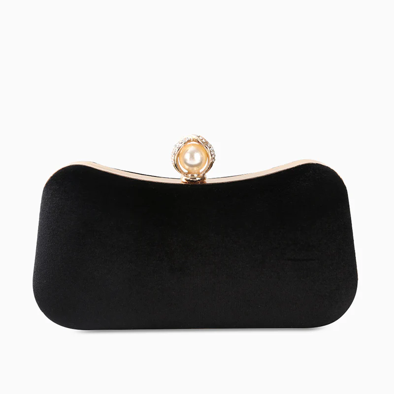 Megan Velvet Clutch Bag