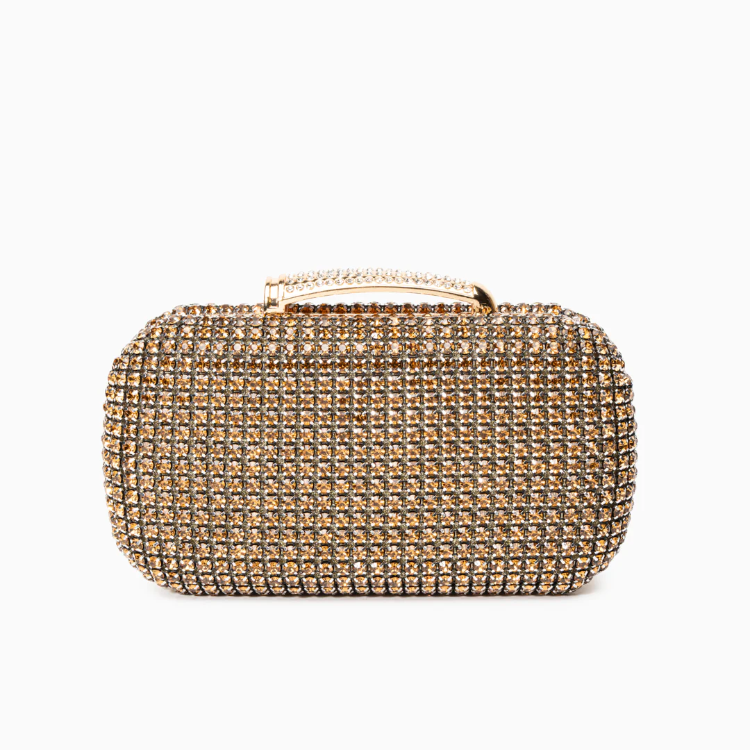 Sara Diamond Encrusted Clutch Bag