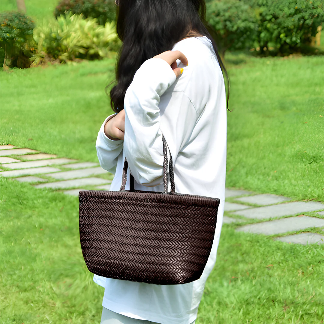 Brie Woven Handbag