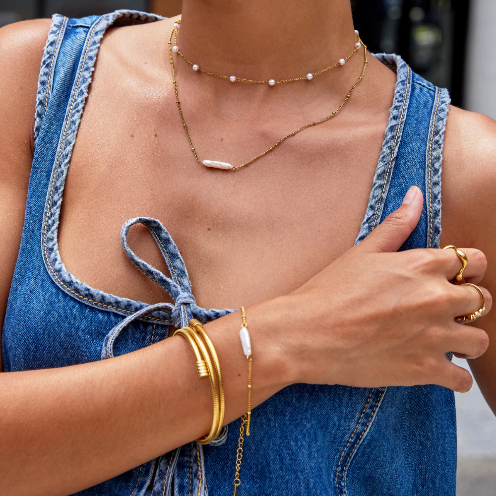 Atasha Baroque Pearl Bracelet