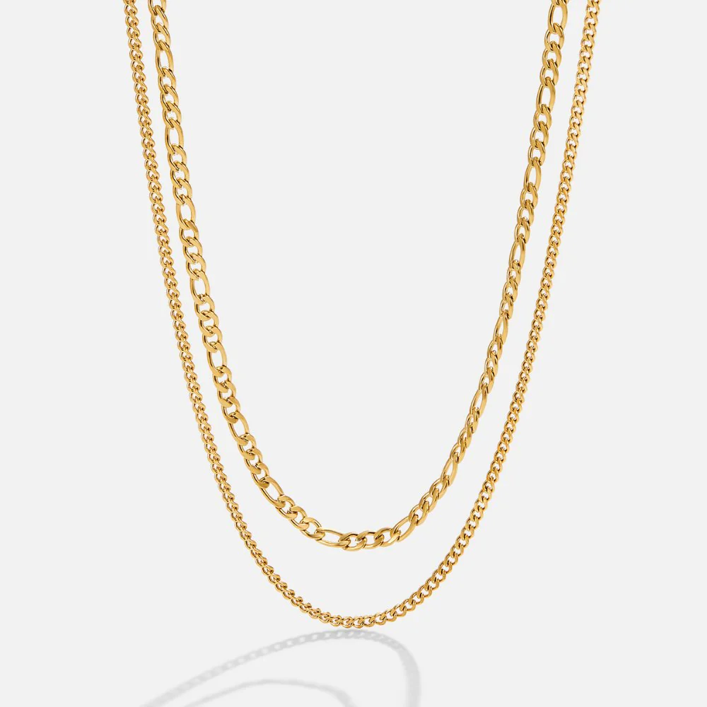 Mirabel Double Chain Necklace
