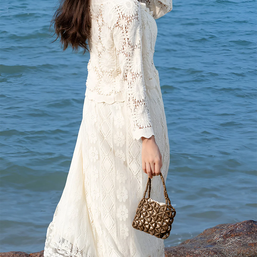 Campbell Woven Handbag