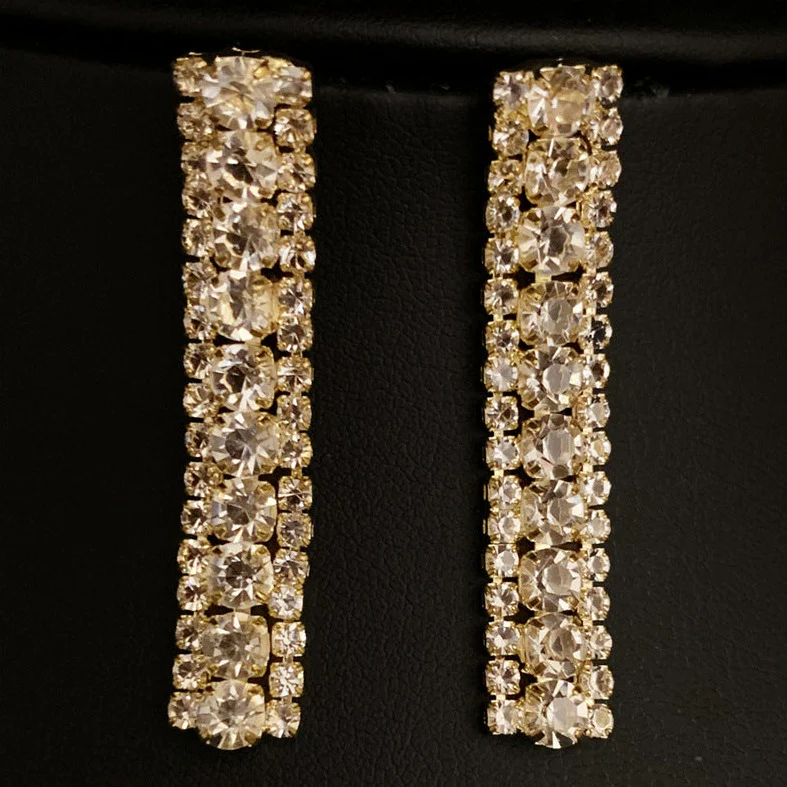 Luxury Rhinestones Jewelry Set