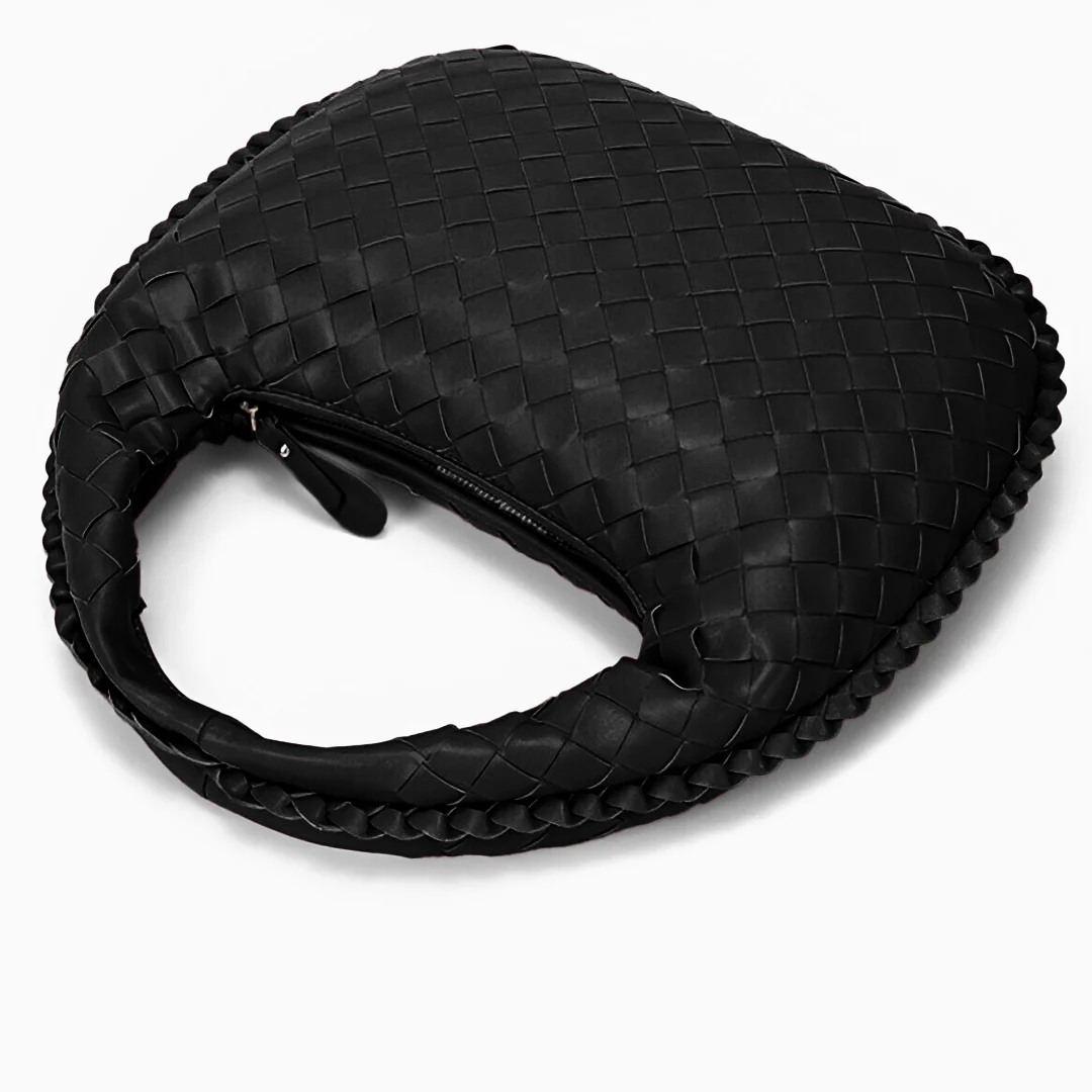 Olga Woven Shoulder Bag