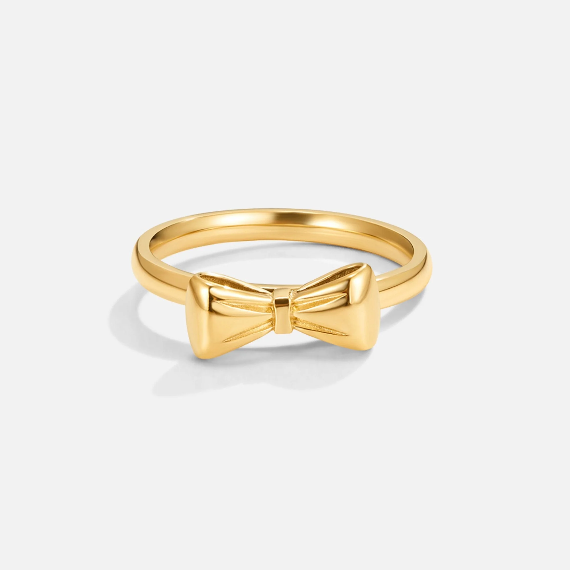 Ellie Gold Bow Ring