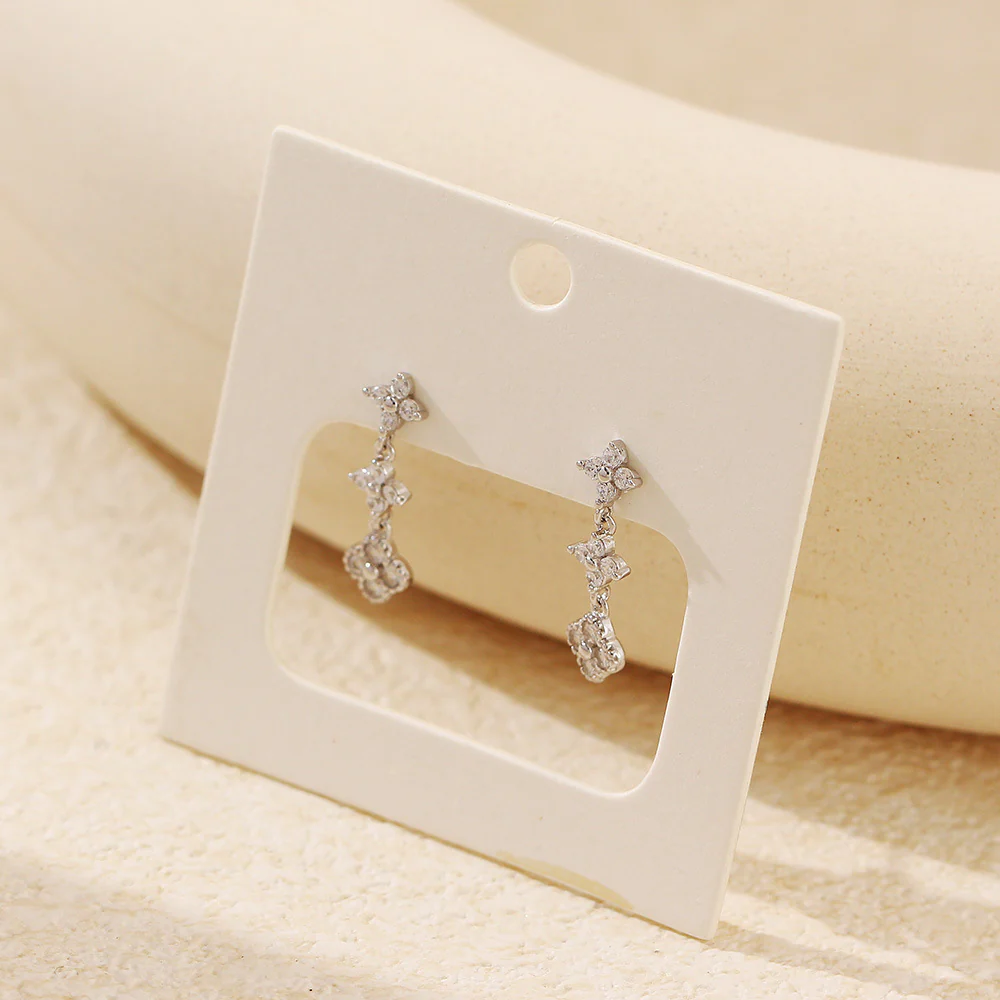 Evelyn Crystal Bloom Earrings
