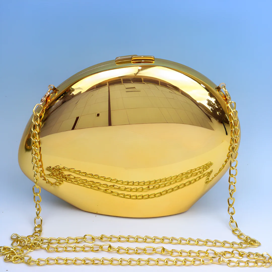 Lustre Dome Clutch Bag