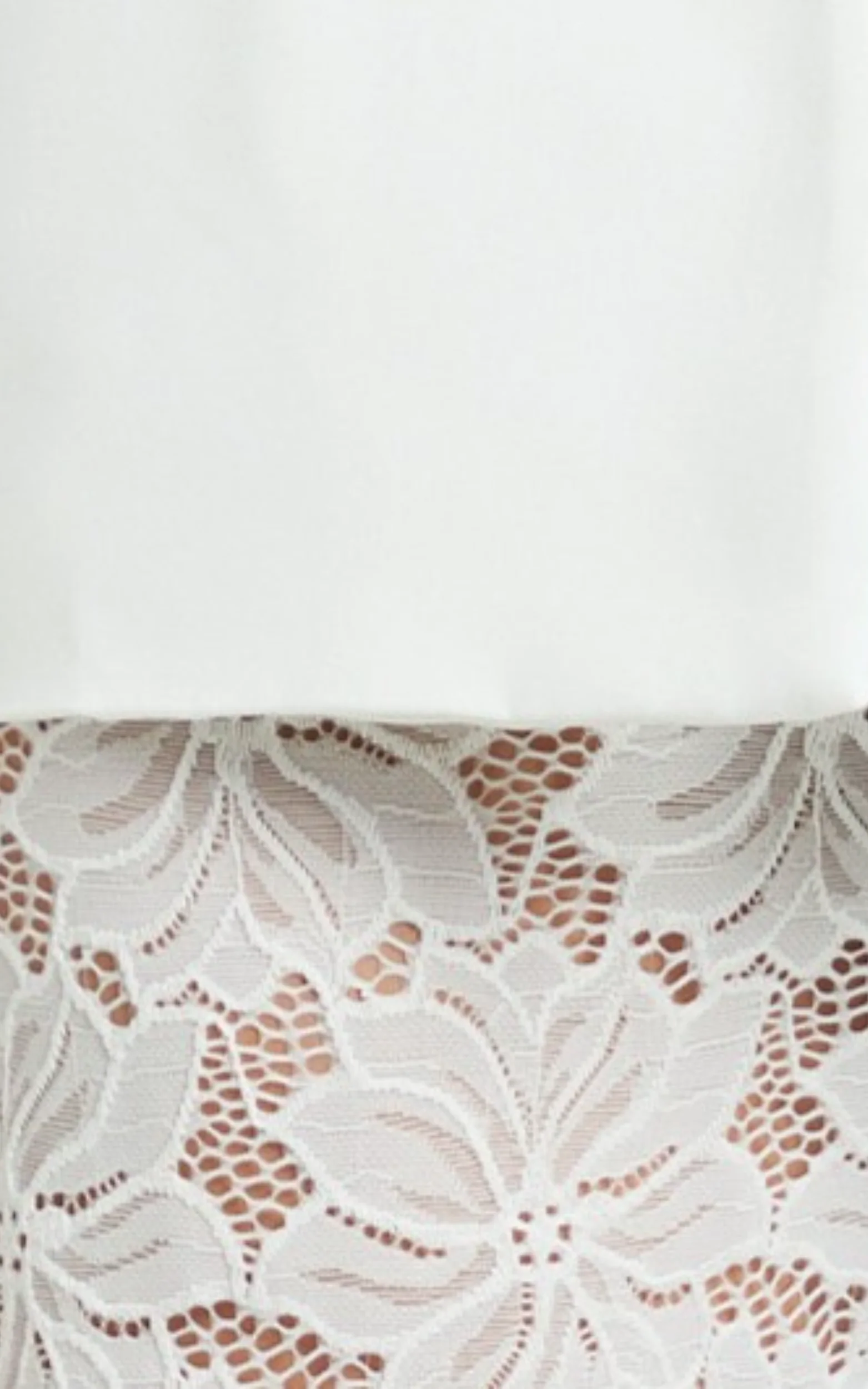 Caryl Two Piece Set - Wrap Waist Blazer and Lace Pant Set in White