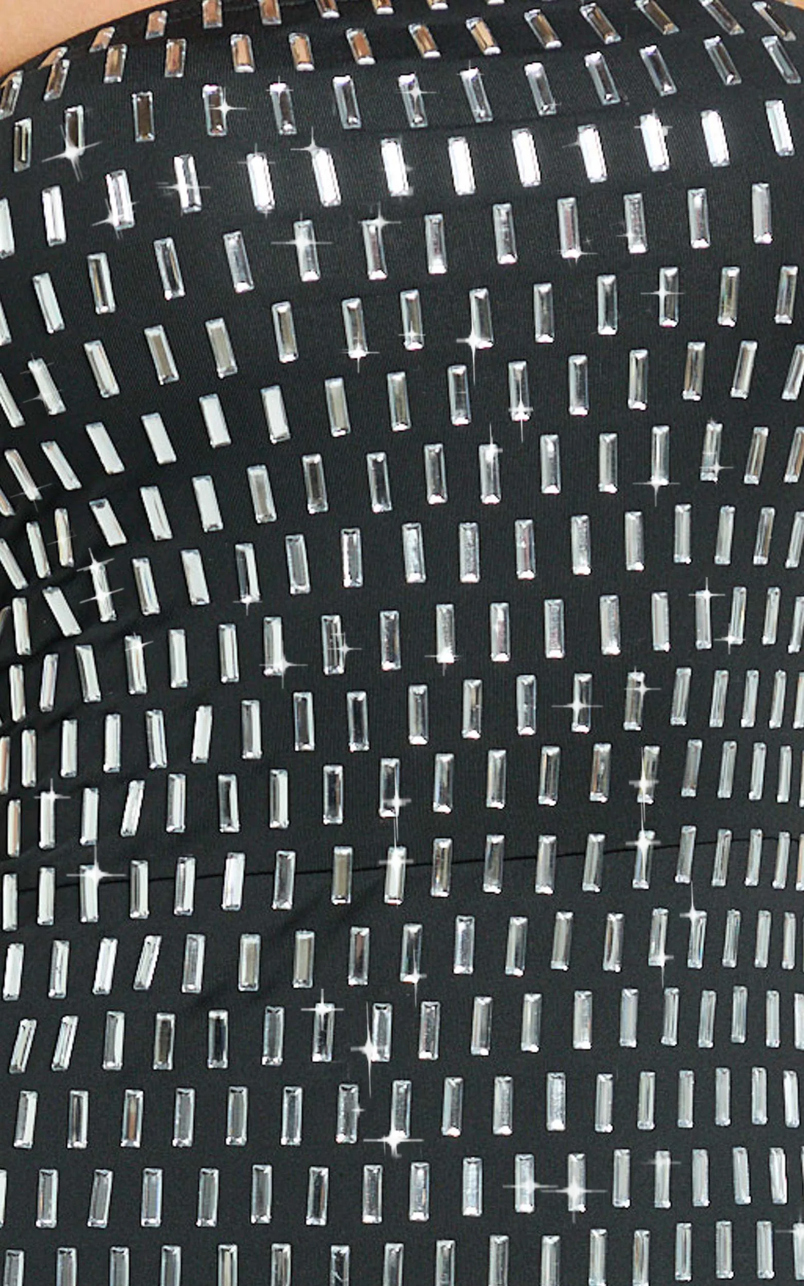 Joyce Maxi Dress - Heat Press Strapless Dress in Black