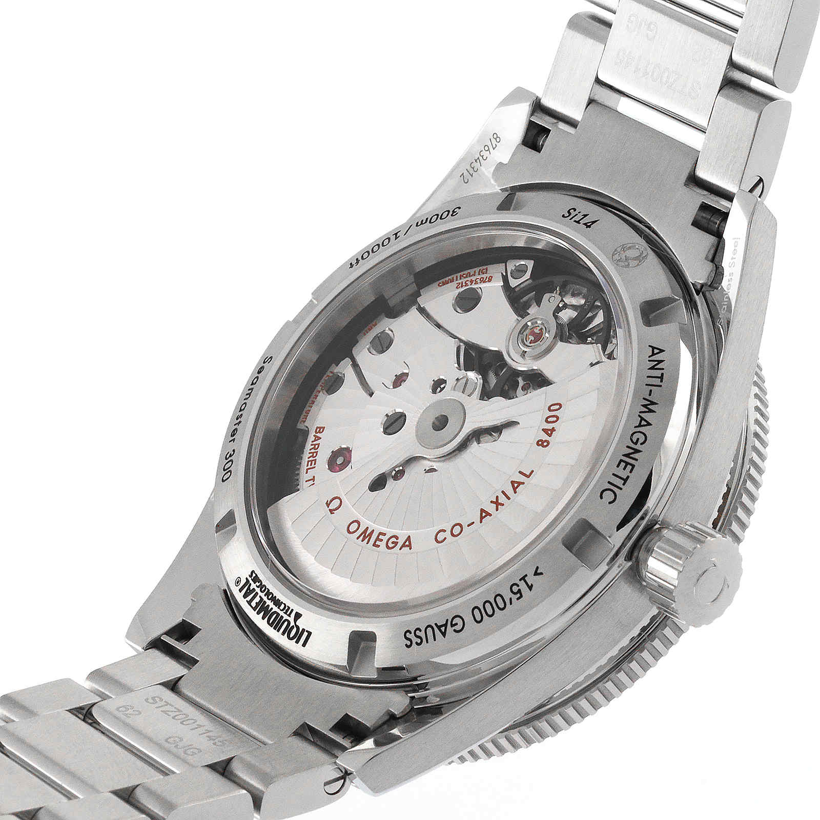 Omega Seamaster 300 Mens 41mm Black Dial Co-Axial Automatic Watch-P17331112